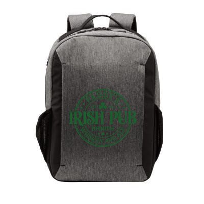 Paddys Irish Pub Vintage St Patricks Day Vector Backpack