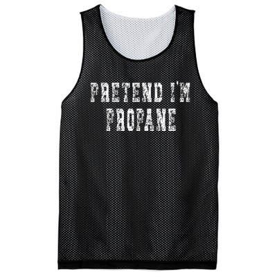 Pretend IM Propane Easy Halloween Costume Mesh Reversible Basketball Jersey Tank