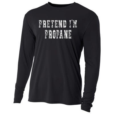 Pretend IM Propane Easy Halloween Costume Cooling Performance Long Sleeve Crew