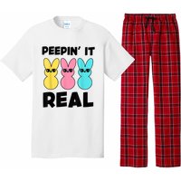 Peepin It Real Easter Day Bunny Pajama Set