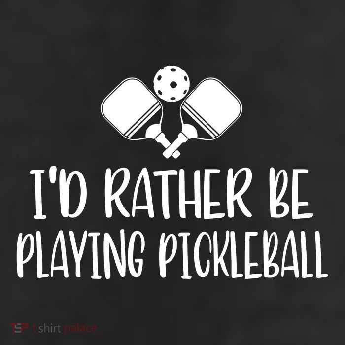 Pickleball I'd Rather Be 11oz C Handle Ceramic Mug