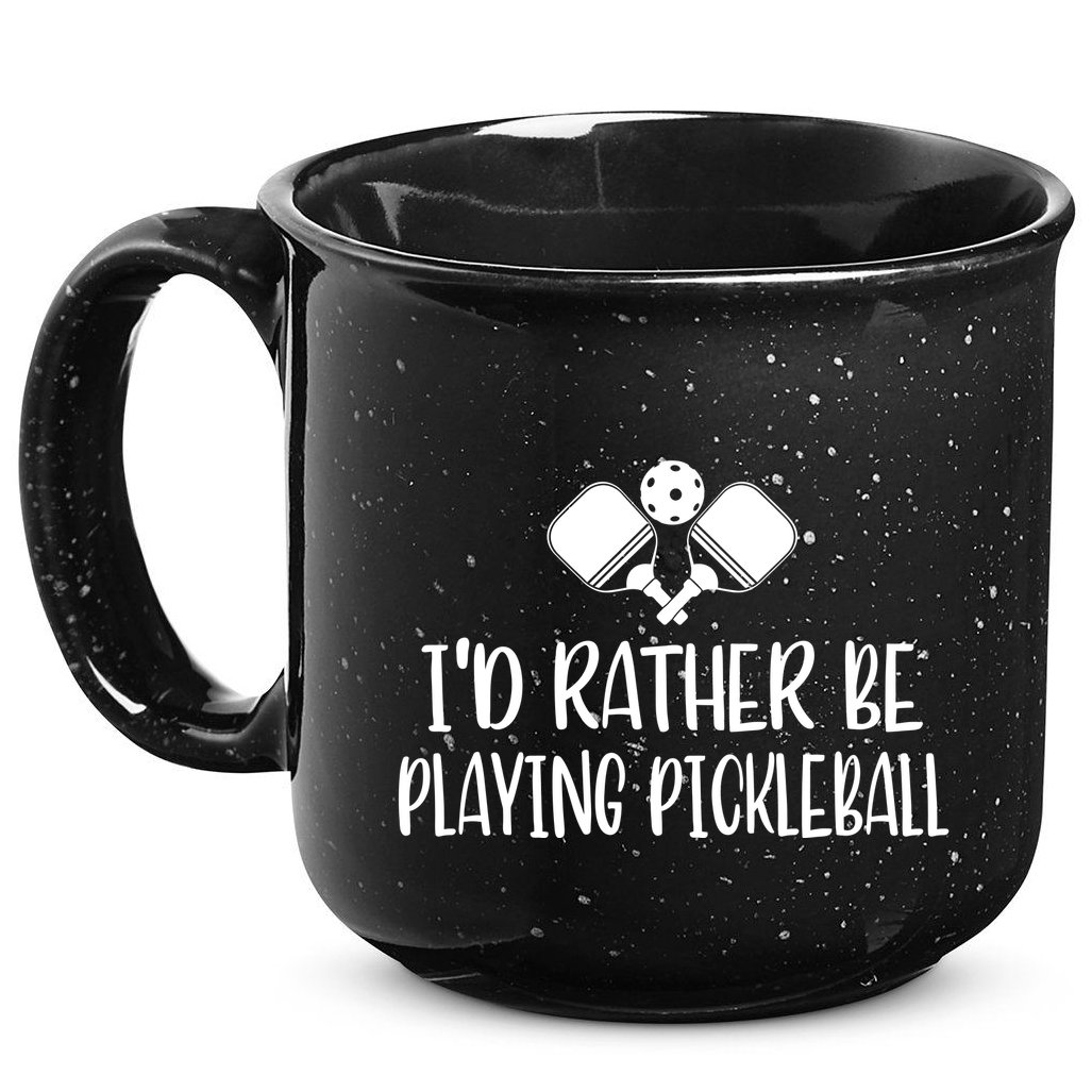Pickleball I'd Rather Be 15oz Campfire Ceramic Mug