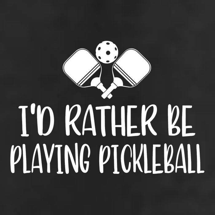 Pickleball I'd Rather Be Golf Towel