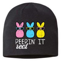 Peepin It Real Easter Bunnies Cool Sustainable Beanie