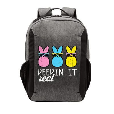 Peepin It Real Easter Bunnies Cool Vector Backpack