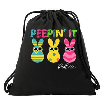 Peepin It Real Men Peeping It Real Drawstring Bag