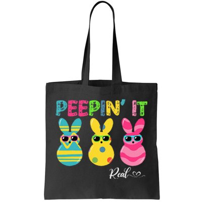 Peepin It Real Men Peeping It Real Tote Bag