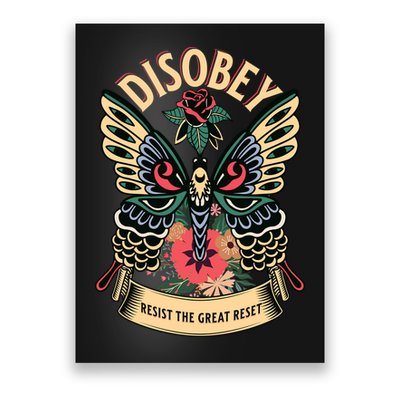 Politically Incorrect Resist The Great Reset Conservative Poster