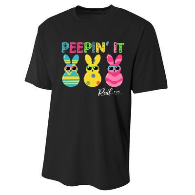 Peepin It Real Men Peeping It Real Performance Sprint T-Shirt