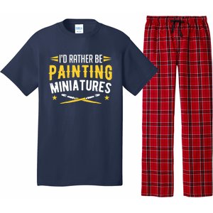 Painters I'd Rather Be Painting Miniatures Paint Premium Pajama Set