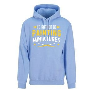 Painters I'd Rather Be Painting Miniatures Paint Premium Unisex Surf Hoodie