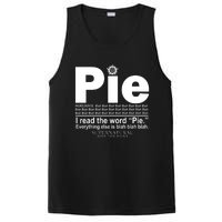 Pie I Read The Word Everything Ales Is Blah Blah PosiCharge Competitor Tank