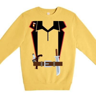 Pirate Costume Uniform Premium Crewneck Sweatshirt