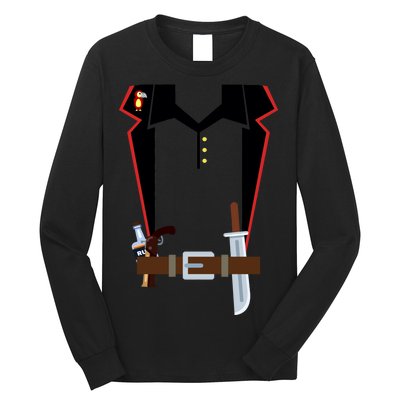 Pirate Costume Uniform Long Sleeve Shirt