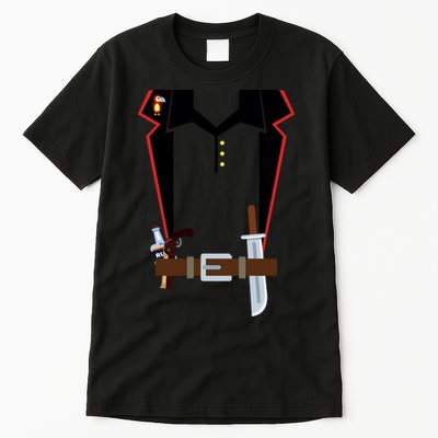 Pirate Costume Uniform Tall T-Shirt