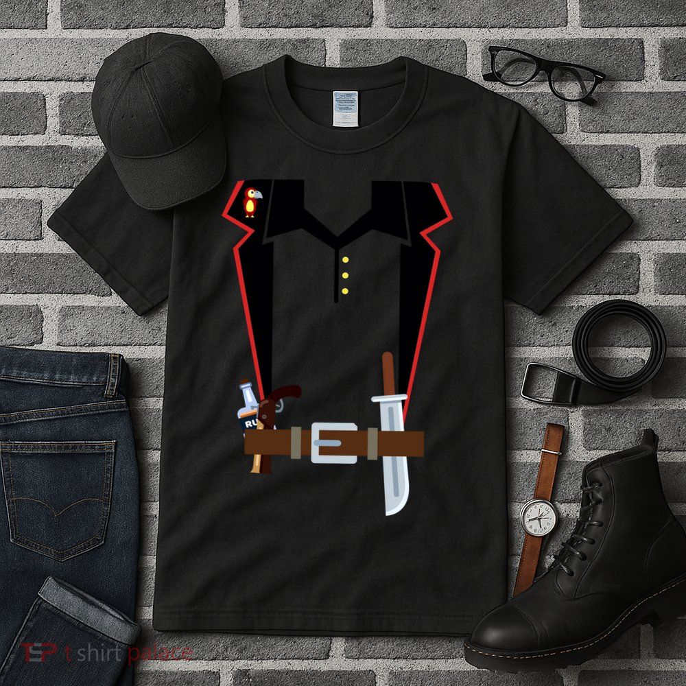Pirate Costume Uniform Tall T-Shirt