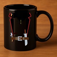 Pirate Costume Uniform 11oz C Handle Ceramic Mug