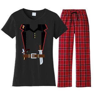 Pirate Costume Uniform Women's Flannel Pajama Set