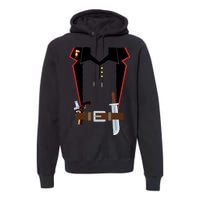 Pirate Costume Uniform Premium Hoodie