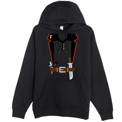 Pirate Costume Uniform Premium Pullover Hoodie