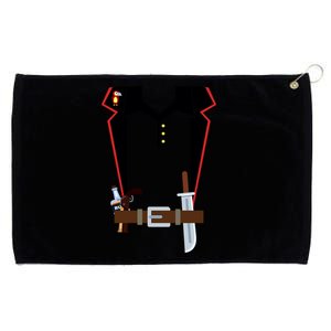 Pirate Costume Uniform Grommeted Golf Towel