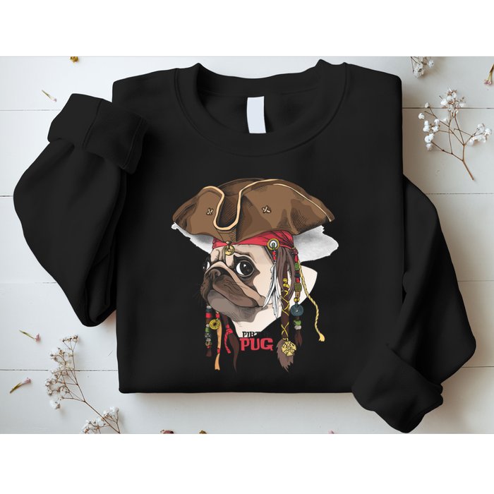 Pirate Pug Sweatshirt