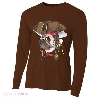 Pirate Pug Cooling Performance Long Sleeve Crew