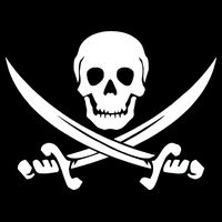 Pirate Skull & Cross Swords Performance Shirt