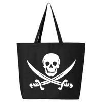 Pirate Skull & Cross Swords 25L Jumbo Tote