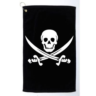 Pirate Skull & Cross Swords Golf Towel