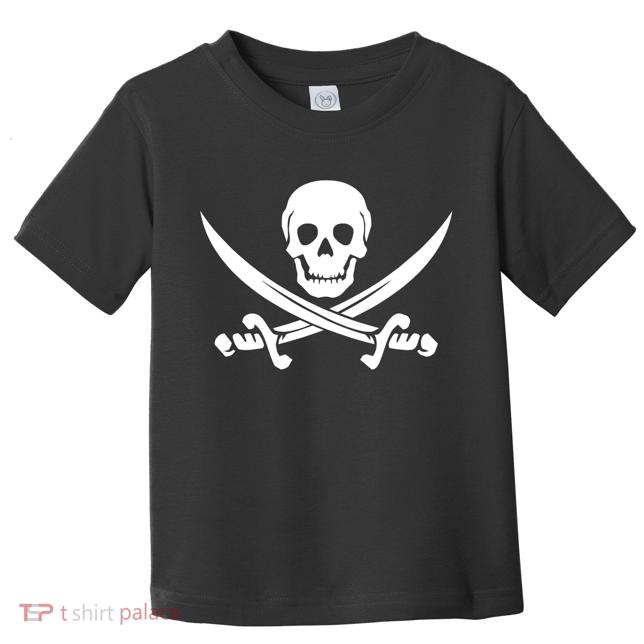 Pirate Skull & Cross Swords Toddler T-Shirt