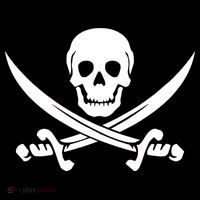 Pirate Skull & Cross Swords Kids T-Shirt