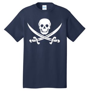 Pirate Skull & Cross Swords Tall T-Shirt