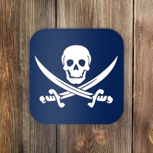 Pirate Skull & Cross Swords Coaster