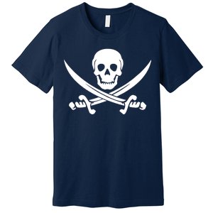 Pirate Skull & Cross Swords Premium T-Shirt