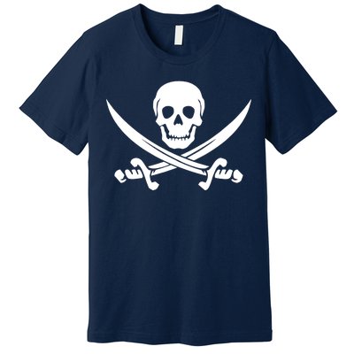 Pirate Skull & Cross Swords Premium T-Shirt