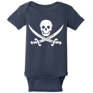 Pirate Skull & Cross Swords Baby Bodysuit