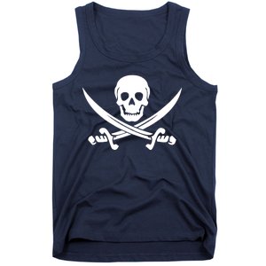 Pirate Skull & Cross Swords Tank Top