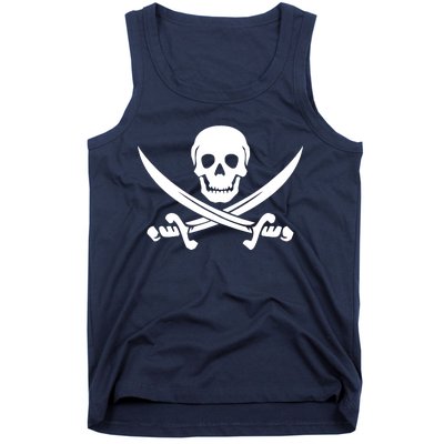 Pirate Skull & Cross Swords Tank Top