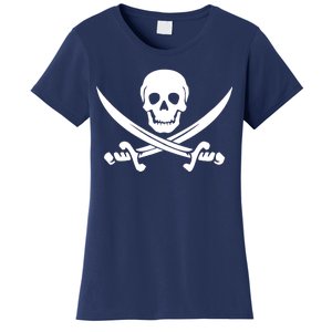 Pirate Skull & Cross Swords Women's T-Shirt