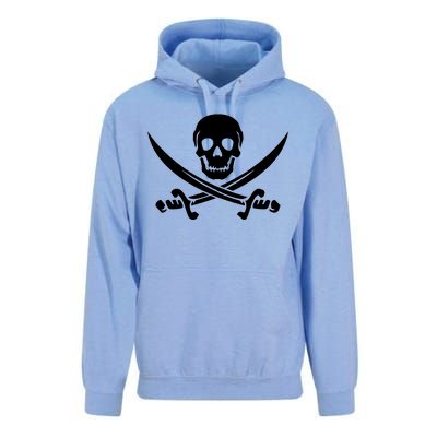 Pirate Skull & Cross Swords Unisex Surf Hoodie