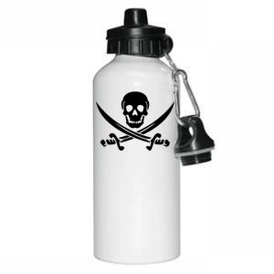 Pirate Skull & Cross Swords Aluminum Water Bottle