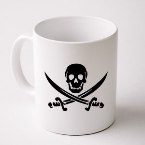 Pirate Skull & Cross Swords Coffee Mug