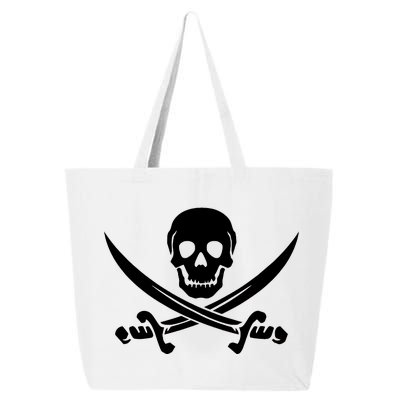 Pirate Skull & Cross Swords 25L Jumbo Tote