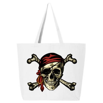 Pirate Skull Crossbones 25L Jumbo Tote