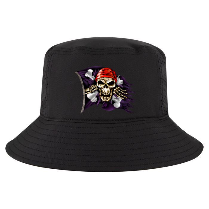 Pirate Skull Flag Cool Comfort Performance Bucket Hat