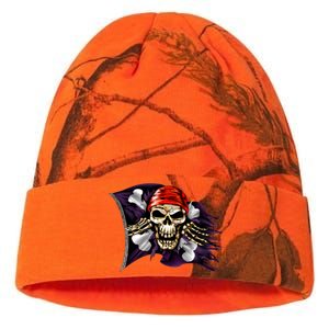 Pirate Skull Flag Kati Licensed 12" Camo Beanie