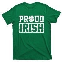 Proud Irish St. Patrick's Day Shamrock Lucky T-Shirt