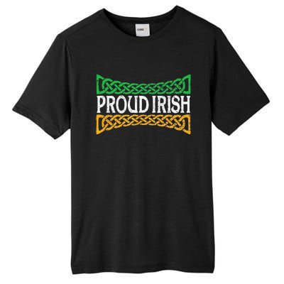 Proud Irish St. Patrick's Day Colorful Celtic Pride Tall Fusion ChromaSoft Performance T-Shirt