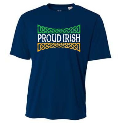 Proud Irish St. Patrick's Day Colorful Celtic Pride Cooling Performance Crew T-Shirt